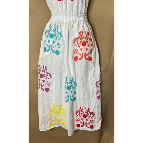 Something Navy Rainbow Jumpsuit S df1 - Picture 10 of 11